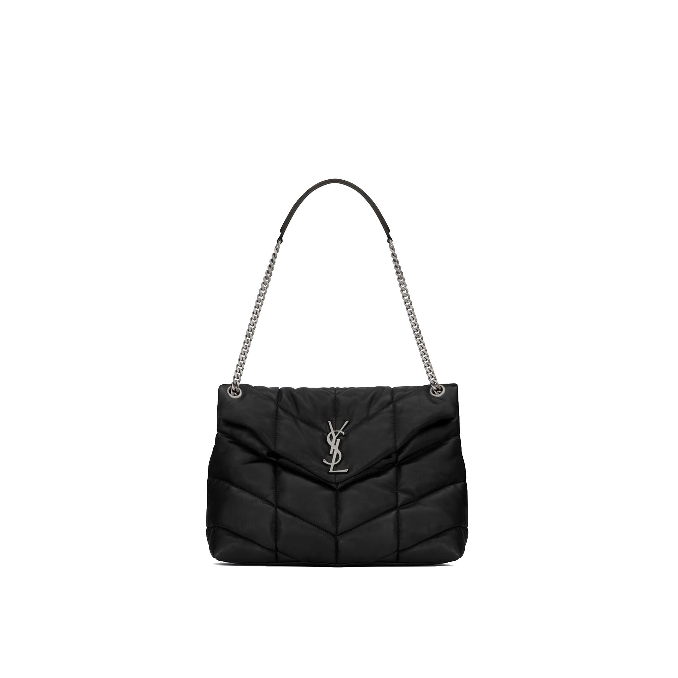 YSL PUFFER MEDIUM CHAIN BAG IN QUILTED LAMBSKIN 5774751EL001000 (35*23*13.5cm) YSL PUFFER MEDIUM CHAIN BAG IN QUILTED LAMBSKIN 5774751EL001000 (35*23*13.5cm)