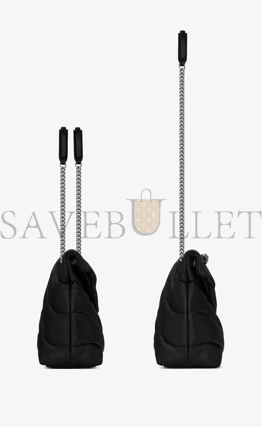 YSL PUFFER MEDIUM CHAIN BAG IN QUILTED LAMBSKIN 5774751EL001000 (35*23*13.5cm) YSL PUFFER MEDIUM CHAIN BAG IN QUILTED LAMBSKIN 5774751EL001000 (35*23*13.5cm)