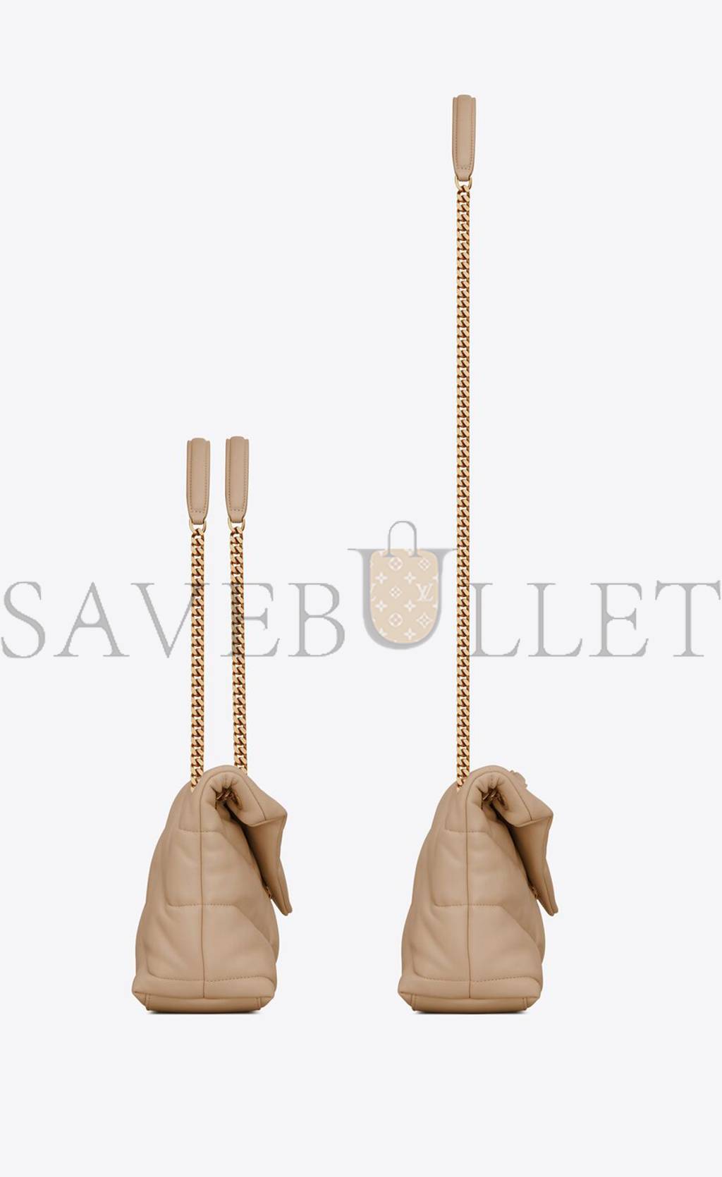 YSL PUFFER SMALL CHAIN BAG IN QUILTED LAMBSKIN 5774761EL072721 (29*17*11cm) YSL PUFFER SMALL CHAIN BAG IN QUILTED LAMBSKIN 5774761EL072721 (29*17*11cm)