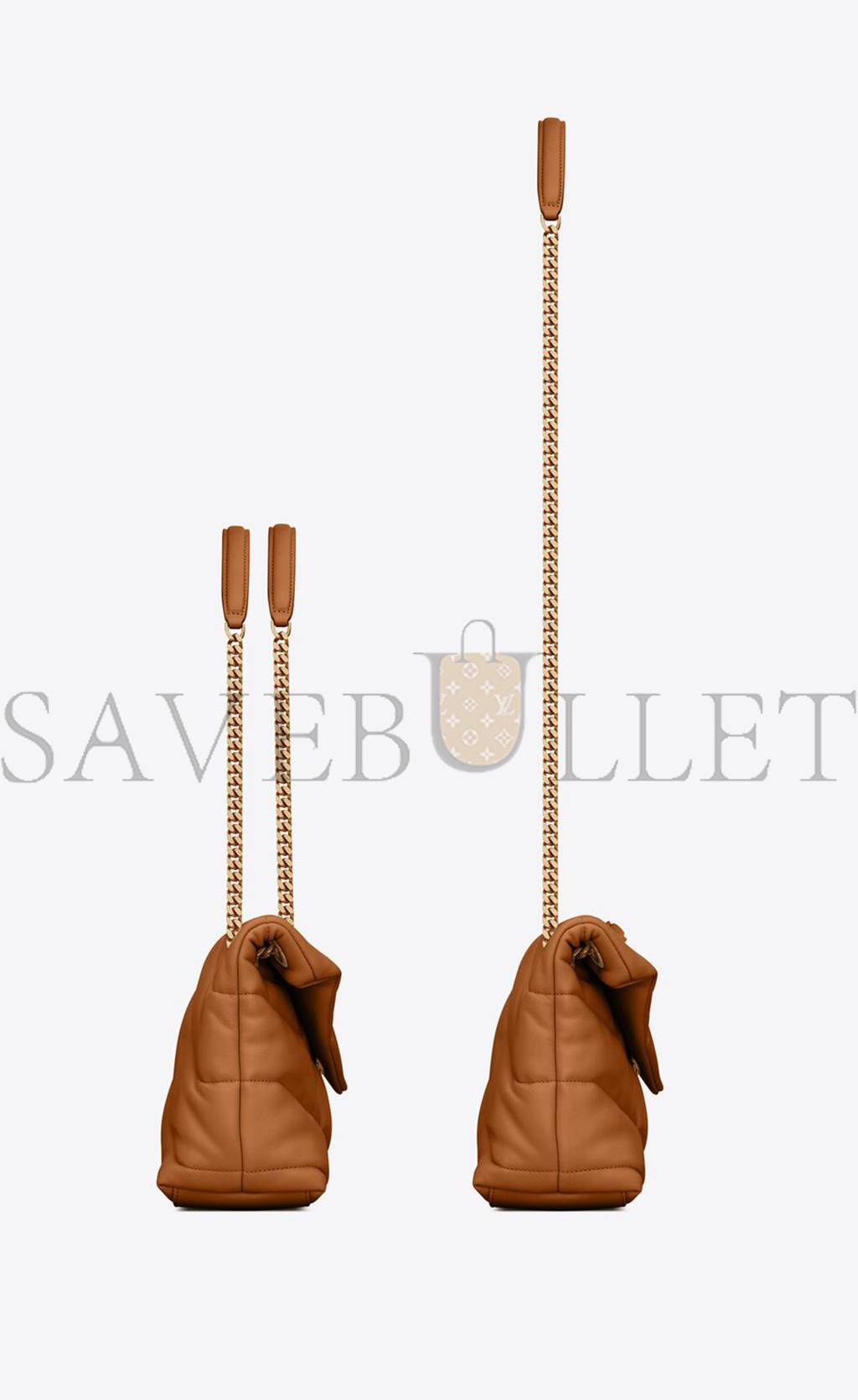 YSL PUFFER SMALL CHAIN BAG IN QUILTED LAMBSKIN 5774761EL077724 (29*17*11cm) YSL PUFFER SMALL CHAIN BAG IN QUILTED LAMBSKIN 5774761EL077724 (29*17*11cm)
