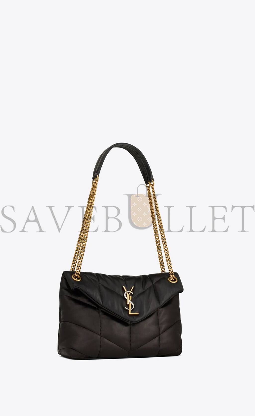 YSL PUFFER SMALL IN QUILTED LAMBSKIN 577476AABZO1025 (29*17*11cm) YSL PUFFER SMALL IN QUILTED LAMBSKIN 577476AABZO1025 (29*17*11cm)