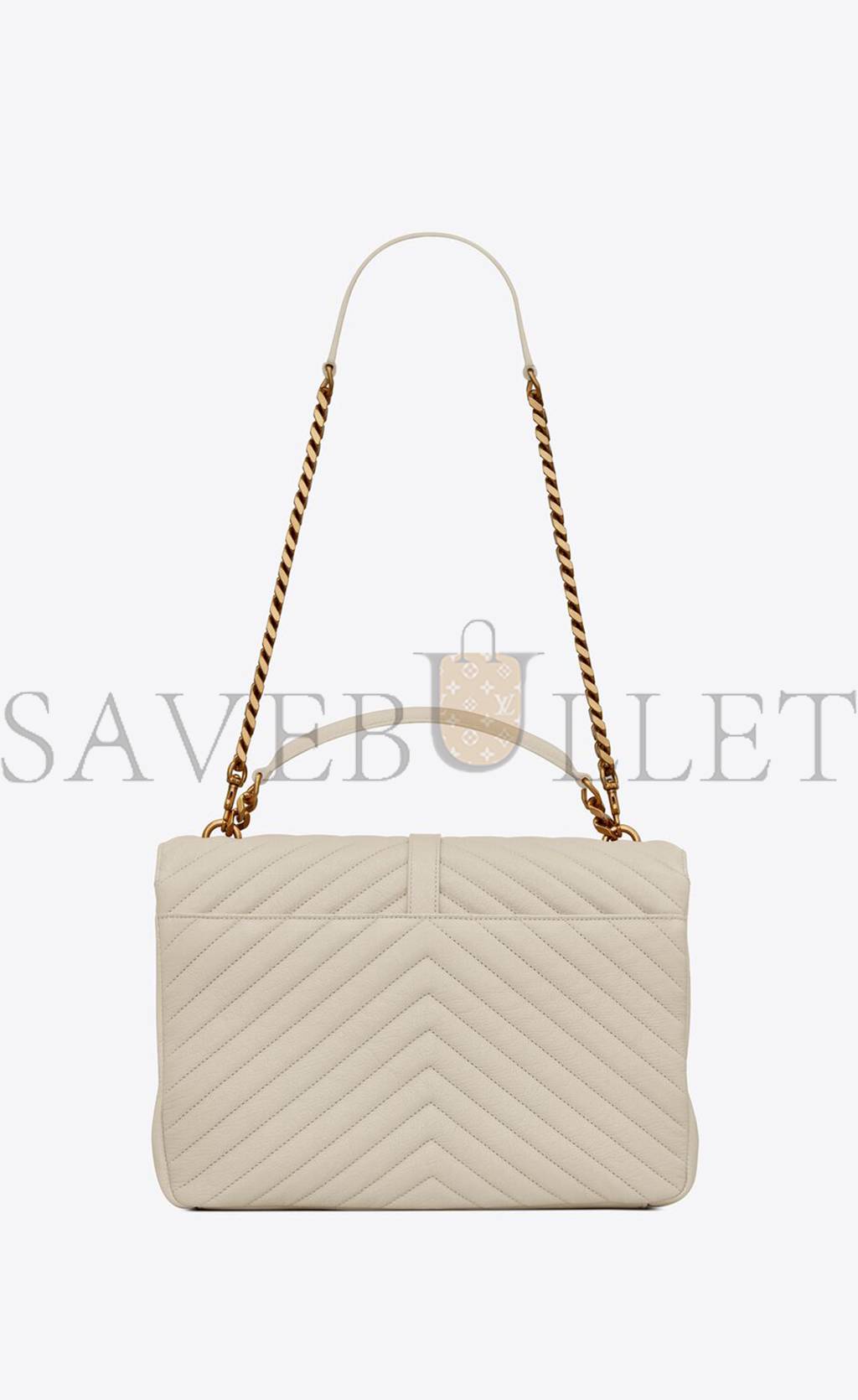 YSL COLLEGE LARGE CHAIN BAG IN QUILTED LEATHER 600278BRM079207 (32*20*8.5cm) YSL COLLEGE LARGE CHAIN BAG IN QUILTED LEATHER 600278BRM079207 (32*20*8.5cm)
