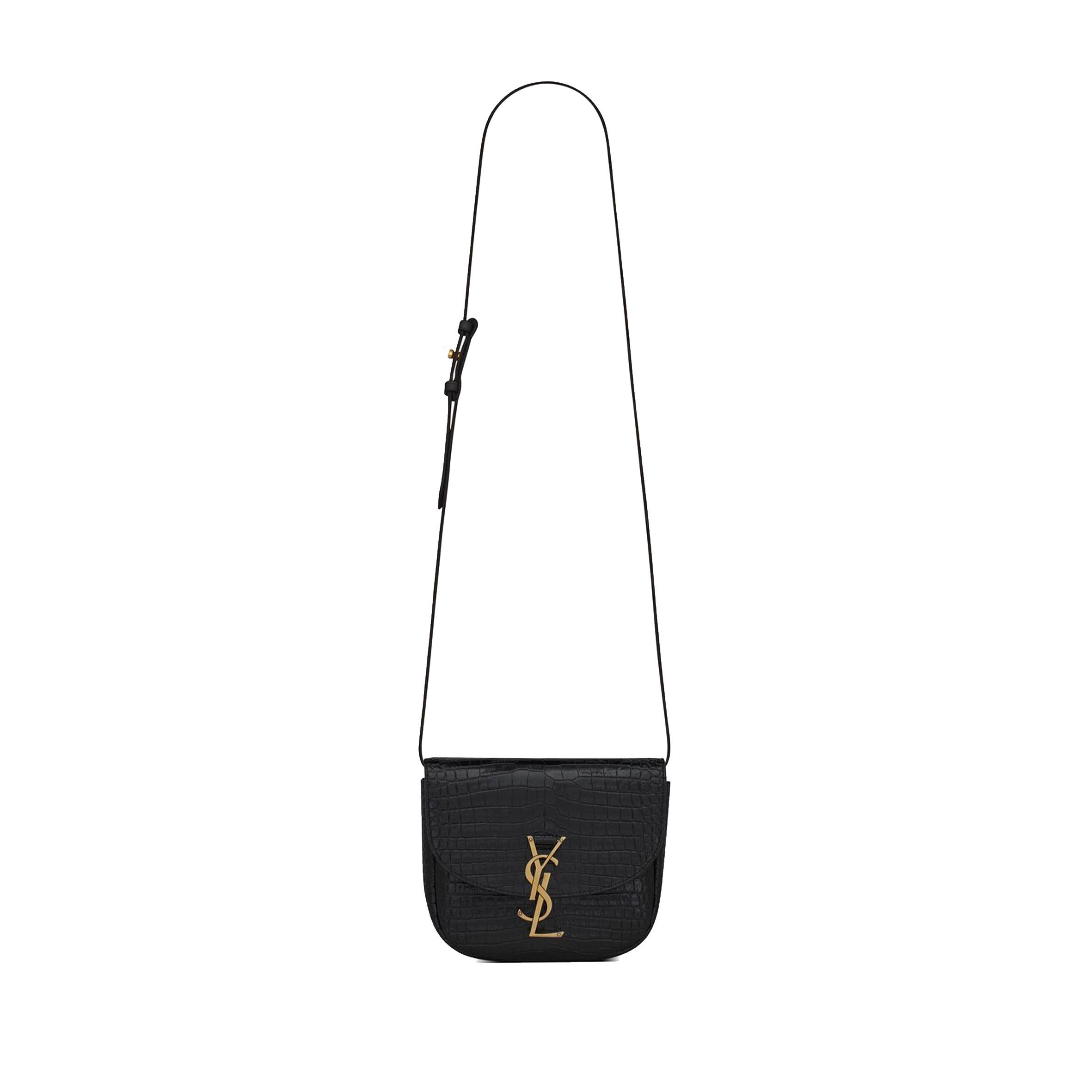YSL KAIA SMALL SATCHEL IN SHINY CROCODILE-EMBOSSED LEATHER 619740DND0W1000 (18*15.5*5.5cm) YSL KAIA SMALL SATCHEL IN SHINY CROCODILE-EMBOSSED LEATHER 619740DND0W1000 (18*15.5*5.5cm)