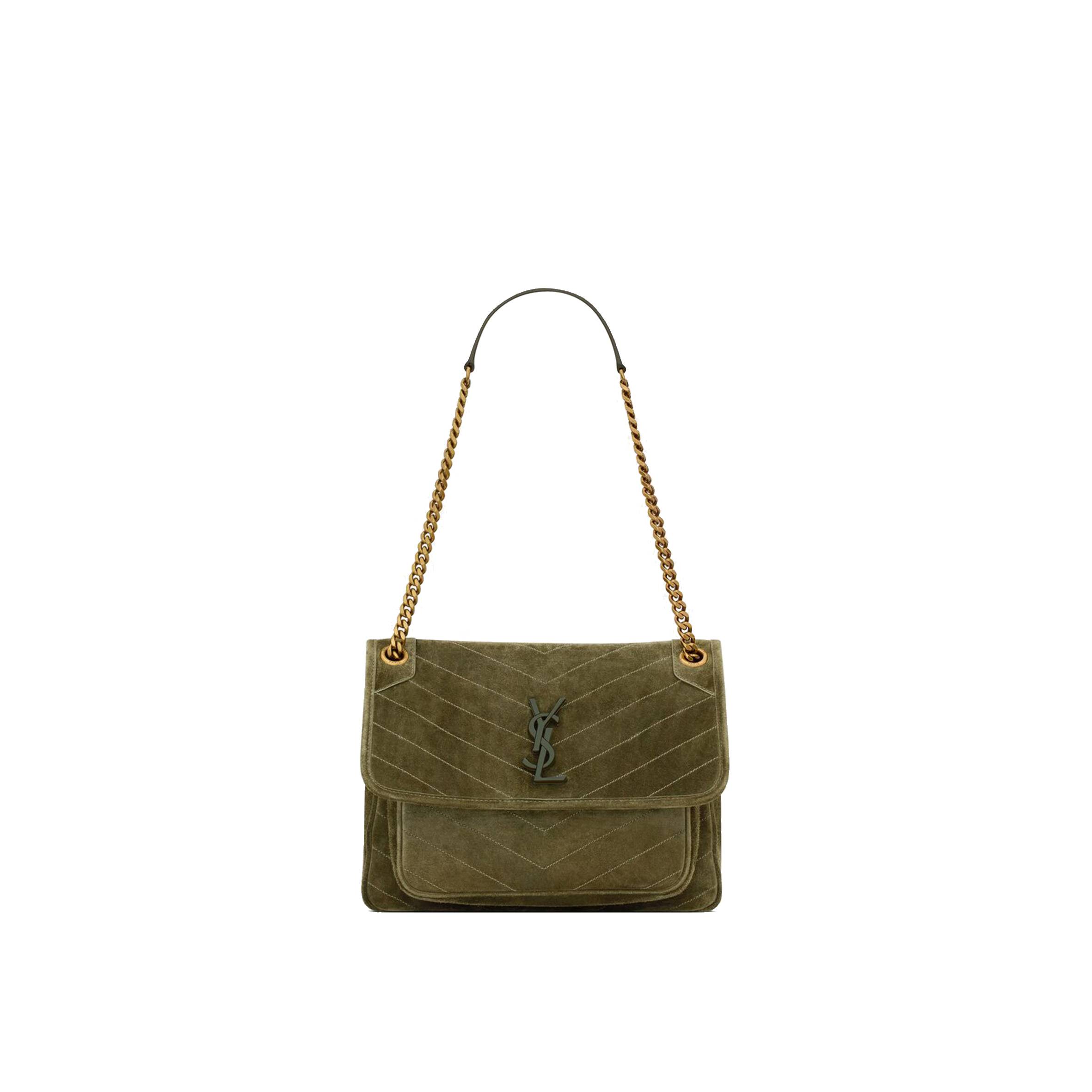 YSL NIKI MEDIUM IN SUEDE 6331581U8273206 (28*20*8.5cm) YSL NIKI MEDIUM IN SUEDE 6331581U8273206 (28*20*8.5cm)
