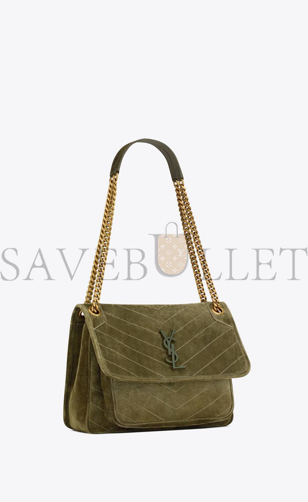 YSL NIKI MEDIUM IN SUEDE 6331581U8273206 (28*20*8.5cm) YSL NIKI MEDIUM IN SUEDE 6331581U8273206 (28*20*8.5cm)
