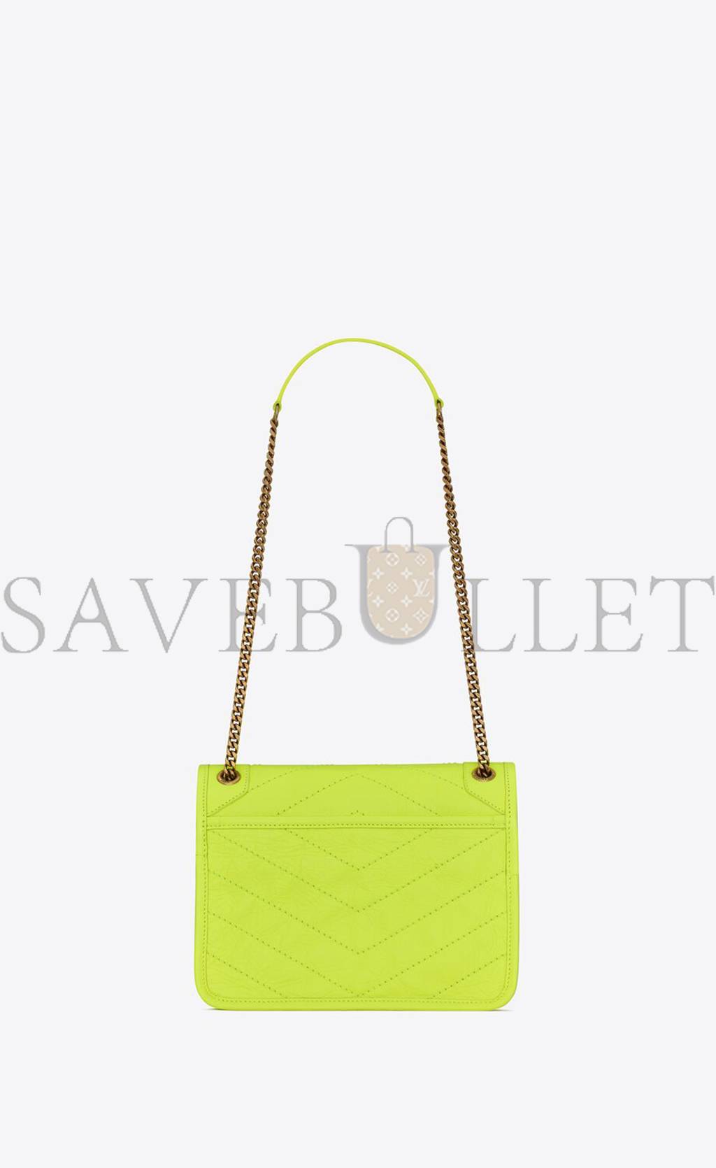 YSL NIKI BABY CHAIN BAG IN CRINKLED LAMBSKIN 633160AAA6N7109 (21*16*7.5cm) YSL NIKI BABY CHAIN BAG IN CRINKLED LAMBSKIN 633160AAA6N7109 (21*16*7.5cm)