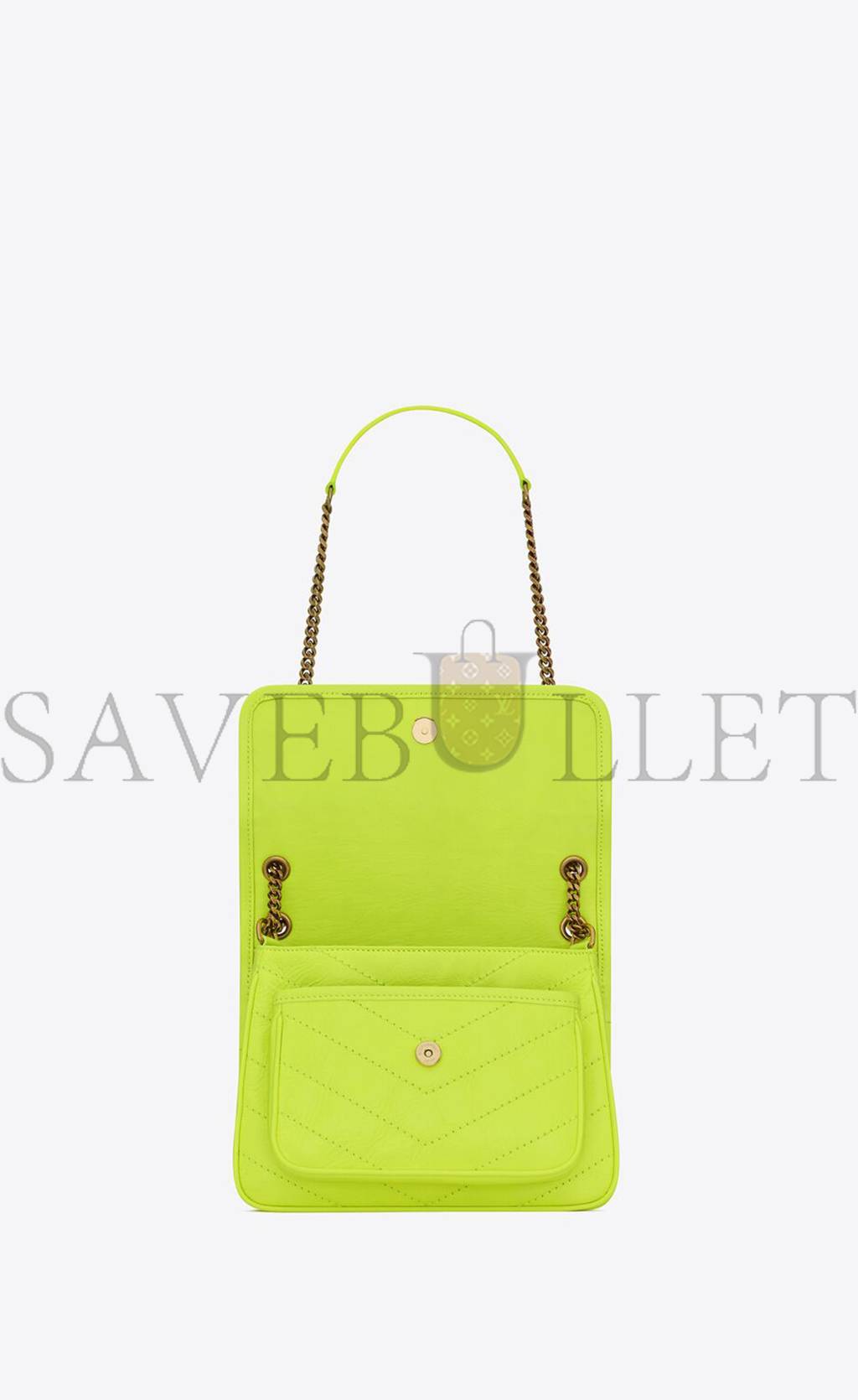 YSL NIKI BABY CHAIN BAG IN CRINKLED LAMBSKIN 633160AAA6N7109 (21*16*7.5cm) YSL NIKI BABY CHAIN BAG IN CRINKLED LAMBSKIN 633160AAA6N7109 (21*16*7.5cm)