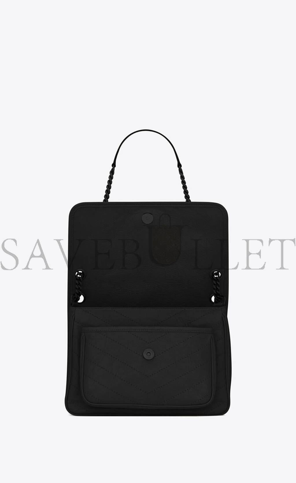 YSL NIKI MEDIUM CHAIN BAG IN CRINKLED VINTAGE LEATHER 6331840EN081000 (28*20*8.5cm) YSL NIKI MEDIUM CHAIN BAG IN CRINKLED VINTAGE LEATHER 6331840EN081000 (28*20*8.5cm)
