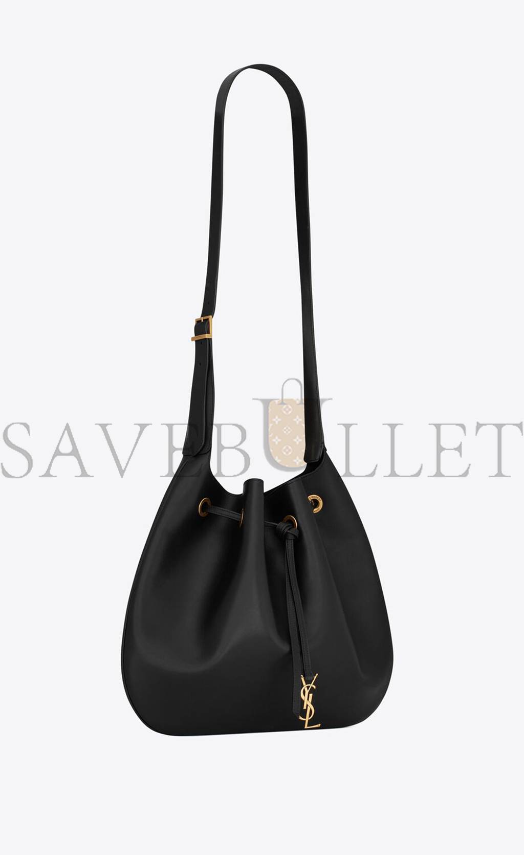 YSL PARIS VII LARGE FLAT HOBO BAG IN SMOOTH LEATHER 697941AAAMD1000 (44*33*2cm) YSL PARIS VII LARGE FLAT HOBO BAG IN SMOOTH LEATHER 697941AAAMD1000 (44*33*2cm)