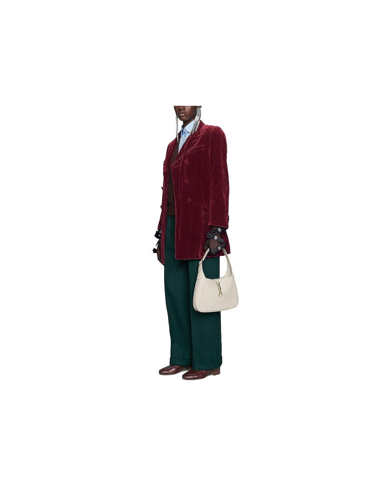 G*u*i jackie 1961 small shoulder bag 636709 (27.5*19*4cm)