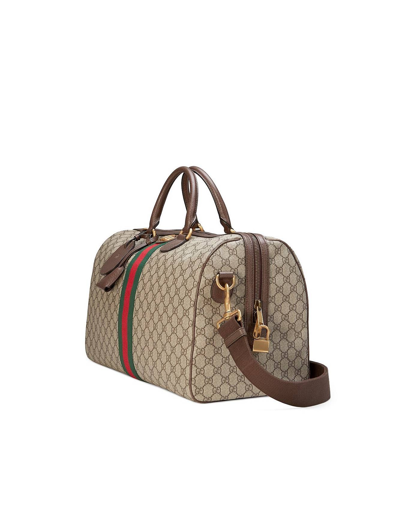 GUCCI SAVOY MEDIUM DUFFLE BAG 25453589 (44*27*24cm) GUCCI SAVOY MEDIUM DUFFLE BAG 25453589 (44*27*24cm)