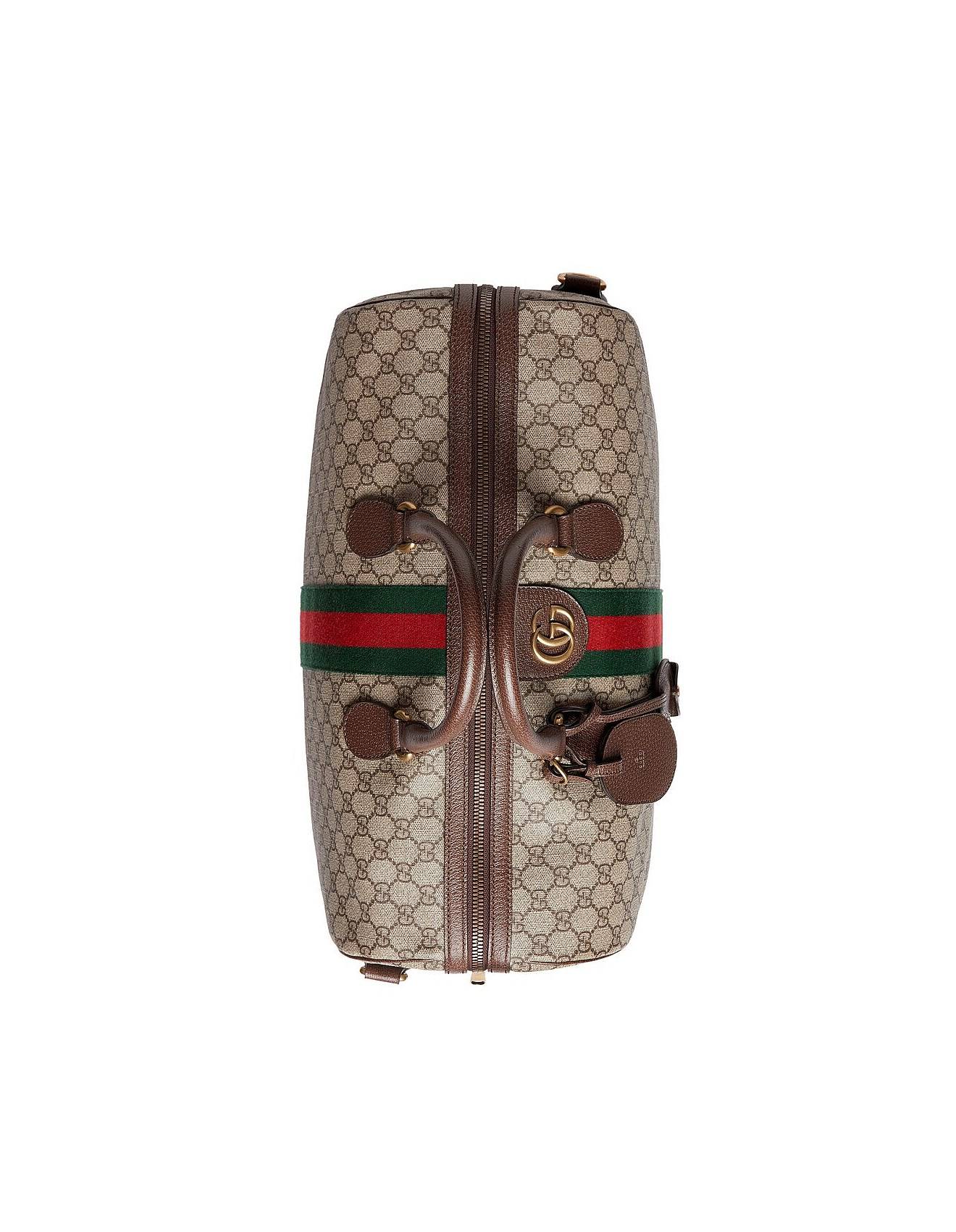 GUCCI SAVOY MEDIUM DUFFLE BAG 25453589 (44*27*24cm) GUCCI SAVOY MEDIUM DUFFLE BAG 25453589 (44*27*24cm)
