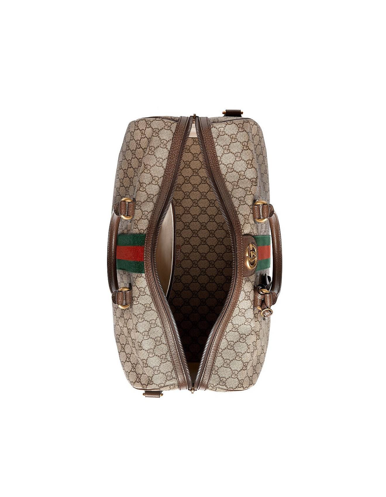 GUCCI SAVOY MEDIUM DUFFLE BAG 25453589 (44*27*24cm) GUCCI SAVOY MEDIUM DUFFLE BAG 25453589 (44*27*24cm)