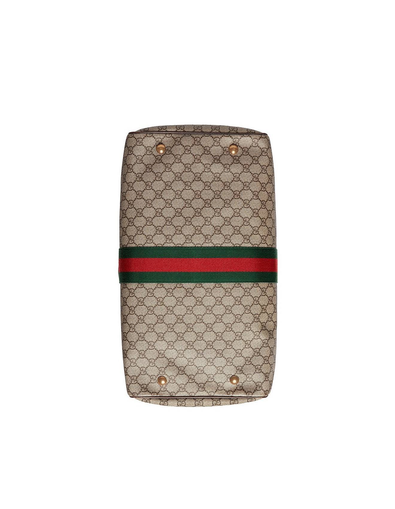 GUCCI SAVOY MEDIUM DUFFLE BAG 25453589 (44*27*24cm) GUCCI SAVOY MEDIUM DUFFLE BAG 25453589 (44*27*24cm)