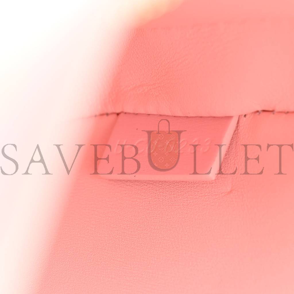 CELINE SHINY CALFSKIN MEDIUM CROQUE BAG PINK (20*16*3cm) CELINE SHINY CALFSKIN MEDIUM CROQUE BAG PINK (20*16*3cm)