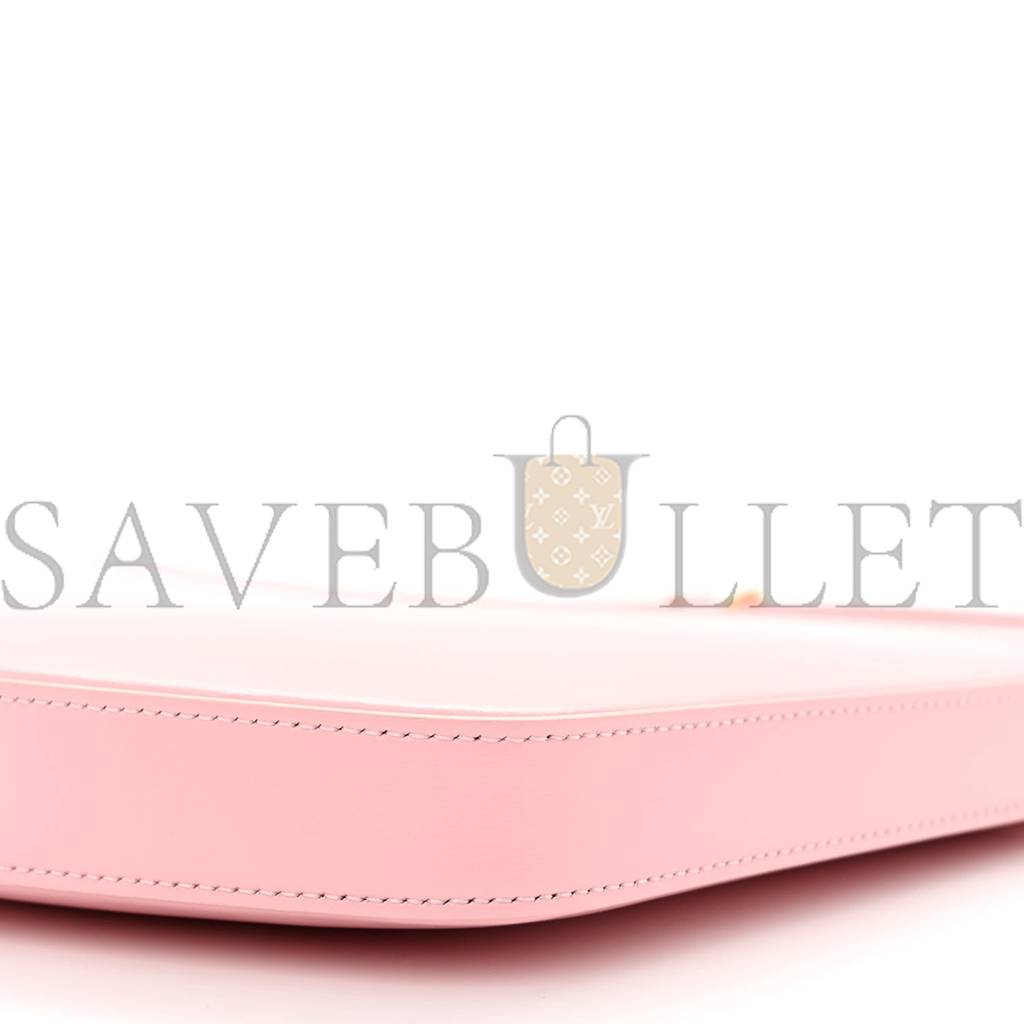 CELINE SHINY CALFSKIN MEDIUM CROQUE BAG PINK (20*16*3cm) CELINE SHINY CALFSKIN MEDIUM CROQUE BAG PINK (20*16*3cm)