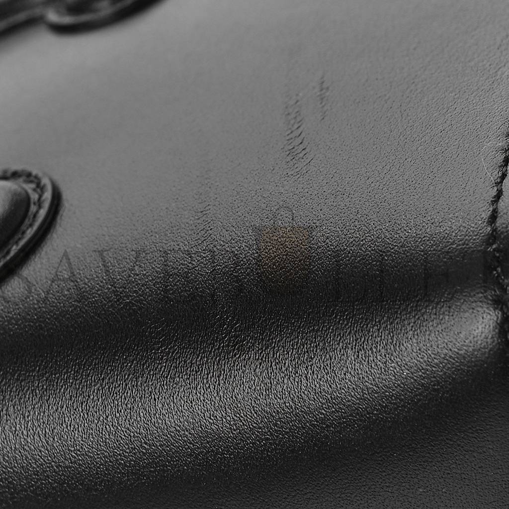CELINE SMOOTH CALFSKIN CUIR TRIOMPHE SHOULDER BAG BLACK (23*11*6cm) CELINE SMOOTH CALFSKIN CUIR TRIOMPHE SHOULDER BAG BLACK (23*11*6cm)