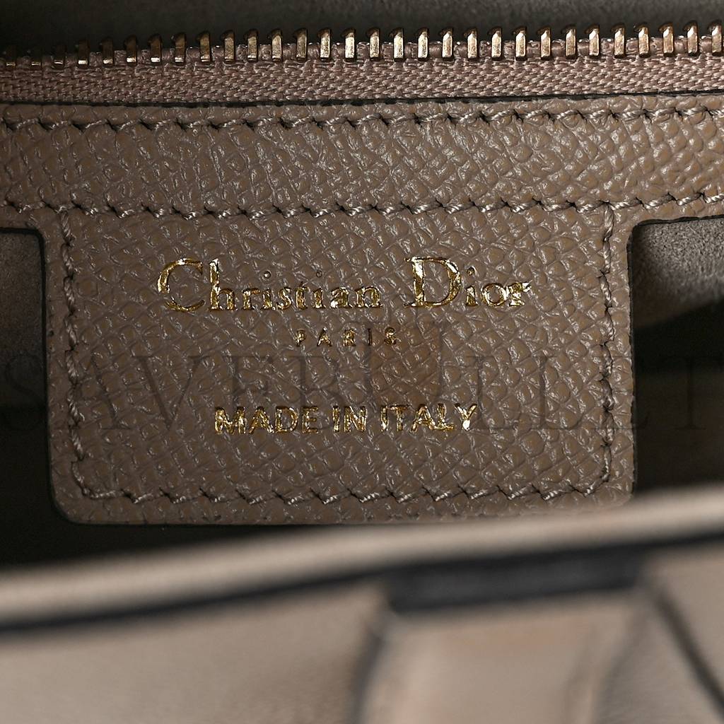 DIOR GRAINED CALFSKIN SADDLE BAG WITH STRAP WARM TAUPE (25*20*7cm) DIOR GRAINED CALFSKIN SADDLE BAG WITH STRAP WARM TAUPE (25*20*7cm)