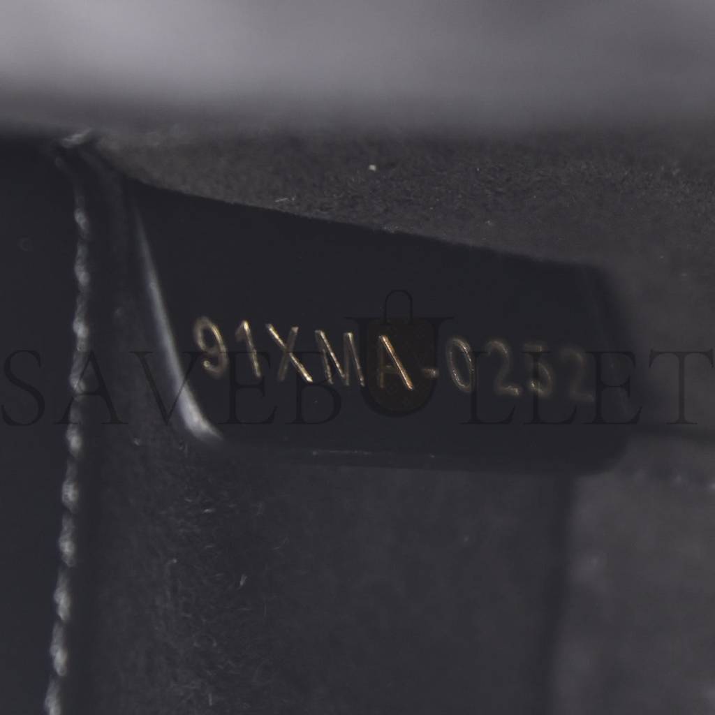 D*or calfskin cannage diamond micro lady d-joy black (17*10*8.9cm)